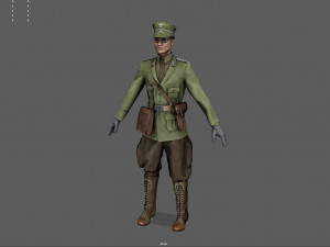 Afrika Korps Modello 3D
