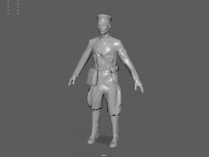 アフリカ軍団 3Dモデル