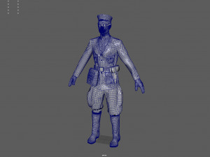 Afrika Korps Modello 3D