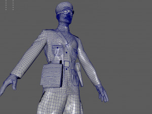 Afrika Korps Modello 3D