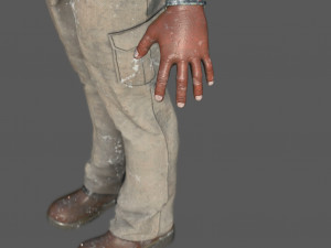 Construction worker Modello 3D