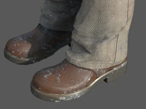 Construction worker 3D Model