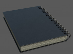 Spiral Notebooks 3D Model