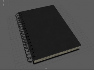 Spiral Notebooks 3D Model