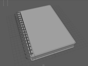 Spiral Notebooks 3D Model
