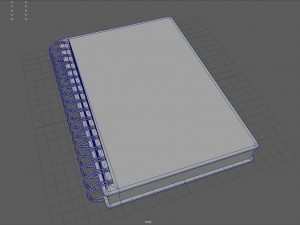 Spiral Notebooks 3D Model