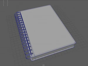 Spiral Notebooks 3D Model