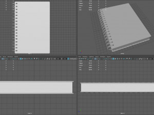 Spiral Notebooks 3D Model