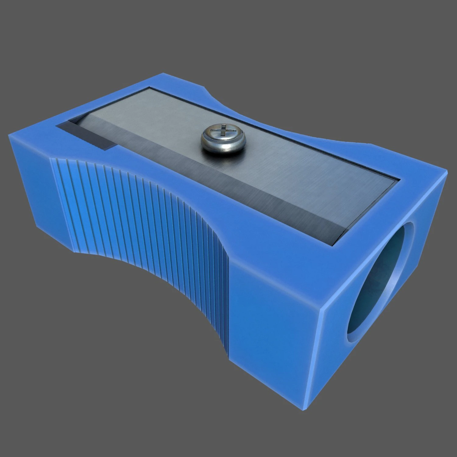Pencil Sharpener 3D Model .c4d .max .obj .3ds .fbx .stl .blend 