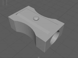 Pencil Sharpener 3D Model