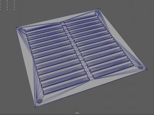 Ventilation Grille 3D Print Model