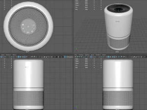 Air purifier 3D Model