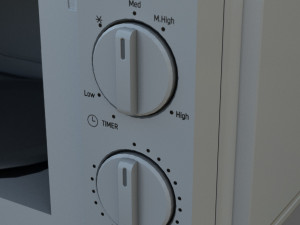 Microwave 3D Model