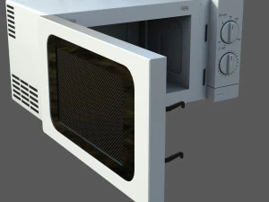 마이크로파 3D 모델