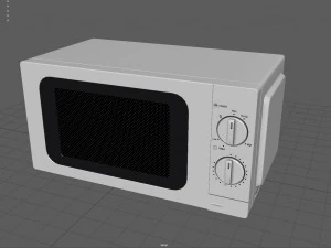 마이크로파 3D 모델