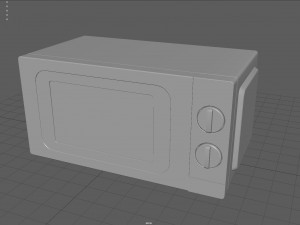 Microwave 3D Model