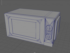Microwave 3D Model