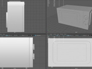 Microwave 3D Model