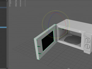 Microwave 3D Model