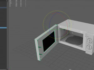 마이크로파 3D 모델