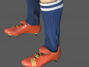 Soccer player Modèle 3D