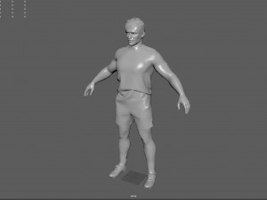 Soccer player Modèle 3D