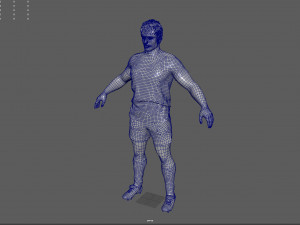 Soccer player Modèle 3D