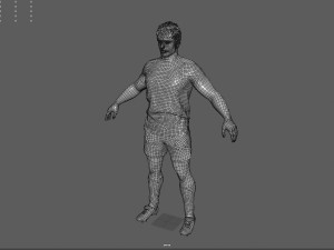Soccer player Modèle 3D
