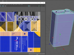 9v Battery Modèle 3D