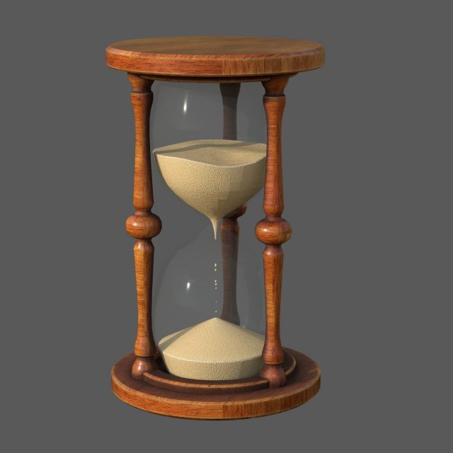 Hourglass 3D 모델 .c4d .max .obj .3ds .fbx .stl .blend 