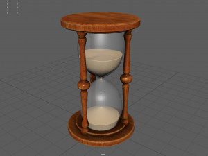 Hourglass 3D 모델