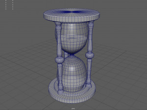 Hourglass 3D 모델