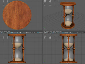 Clessidra Modello 3D