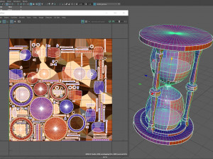 Hourglass 3D 모델