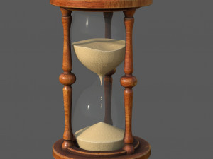 Hourglass 3D 모델