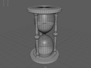 Hourglass 3D 모델
