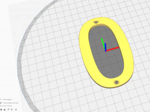 Number 0 3D Print Model