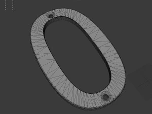 Number 0 3D Print Model