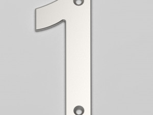 Number 1 3D Принт Модель