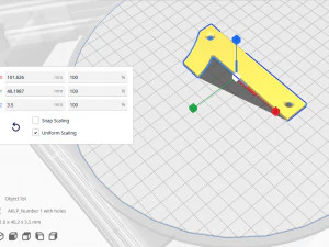 Numero 1 Modello di stampa 3D