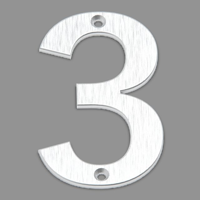 Number 3 Model do druku 3D .c4d .max .obj .3ds .fbx .stl .blend 