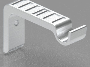 Curtain rod holder 3D Print Model