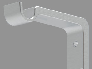 Curtain rod holder 3D Print Model