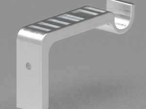 Curtain rod holder 3D Print Model