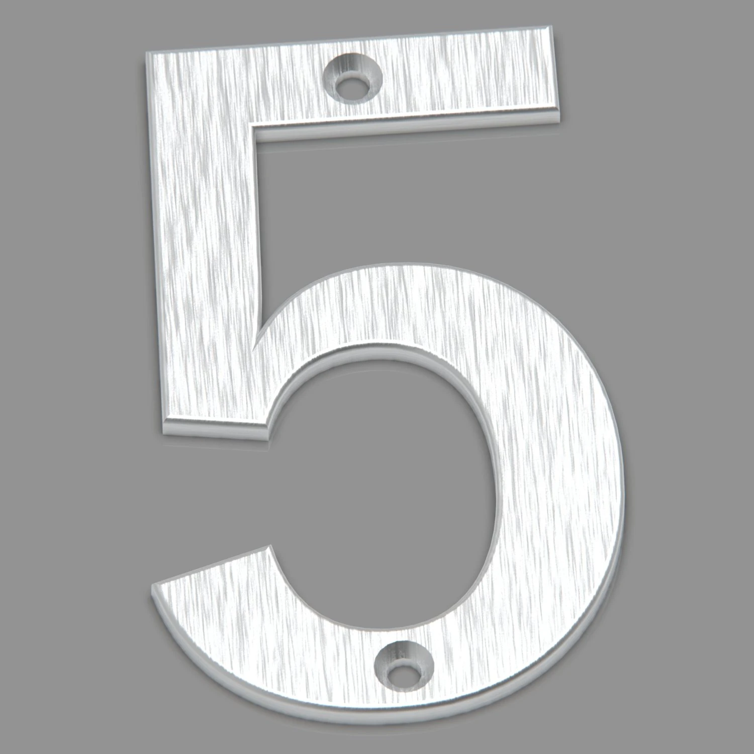 Number 5 3D Print Model .c4d .max .obj .3ds .fbx .stl .blend 