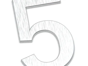Number 5 3D Print Model