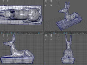 Est&aacute;tua do Cachorro An&uacute;bis Modelo 3D