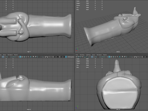 Anubis Sarcophagus 3D मॉडल