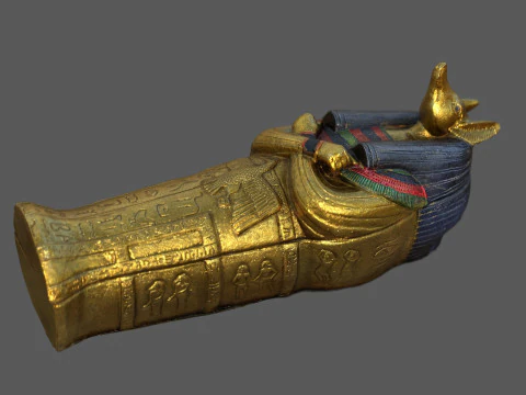 Anubis-sarcofaag 3D Model