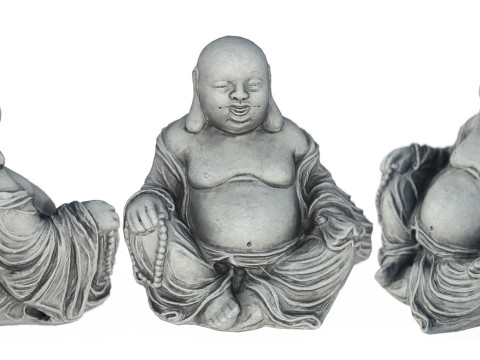 Smiling buddha 3D Model